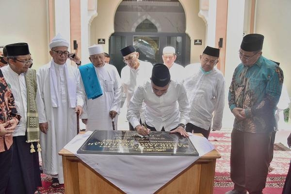 Resmikan Masjid Jami Sabilillah, Edy Rahmayadi Berharap Bisa Memakmurkan Masyarakat Sekitarnya