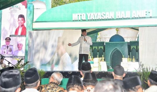 Penutupan MTQ ke -1 Yayasan Haji Anif, Gubernur Sumut Kagum Cara H. Anif Rayakan Ultah