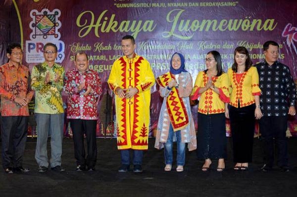 Tonton Pagelaran Seni Budaya Gunungsitoli, Wagub Sumut Ingatkan Masyarakat Sambut dan Sukseskan Sail Nias 2019