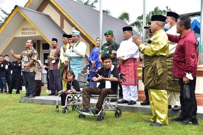 Kemah Profil Pelajar Pancasila, Edy Rahmayadi Semangati Peserta Berkebutuhan Khusus