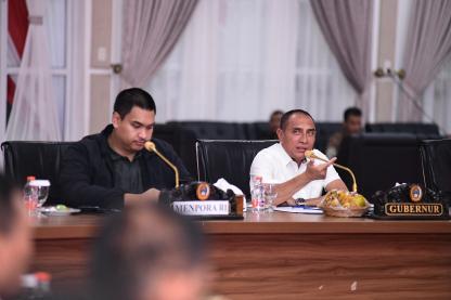 Pantau Progres PON 2024, Menpora Dito Ariotedjo Akui Persiapan Sumut Matang