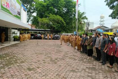 Apel Pertama Usai Libur Lebaran, Plt Kadis Kominfo Sumut Harap ASN Bekerja Maksimal