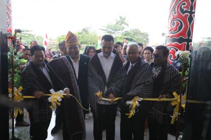 Perpustakaan Dairi Diresmikan, Ijeck Harap Kabupaten/Kota Lainnya Menyusul