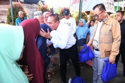 Tinjau Pasar Pakantan, Edy Rahmayadi Terkejut dengan Harga Ayam Potong