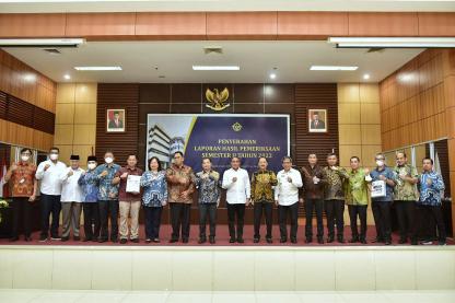  Penyerahan LHP Tahun Berjalan 2022, BPK Apresiasi Kinerja dan Laporan Keuangan Pemprov Sumut