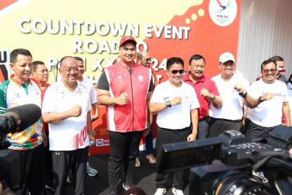 Fun Run Hitung Mundur PON 2024 Bersama Menpora, Pj Gubernur Sumut Sebut Persiapan Sudah On The Track