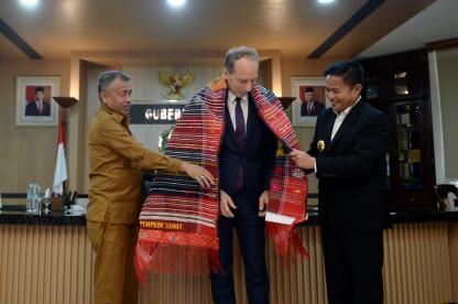 Pemprov Sumut Jajaki Kerja Sama Pariwisata dengan Prancis