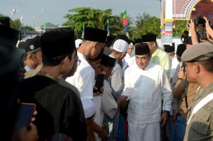 Salat Iduladha Bersama Ribuan Warga, Gubernur Sumut Edy Rahmayadi Ajak Masyarakat Teladani Keiklasan Nabi Ibrahim