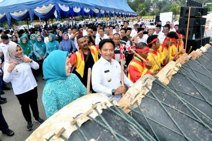 Bertemu Tokoh dan Masyarakat Madina, Pj Gubernur Sumut Ajak Masyarakat Sukseskan Pemilu