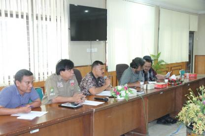 Rapat Panitia Lomba Karya Tulis dan Foto Untuk Jurnalis