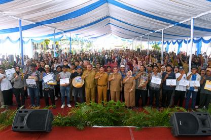 Ketersediaan Beras Sumut Aman, Pj Gubernur Sumut Ucapkan Terima Kasih kepada Petani