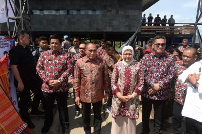 Hadiri Peringatan Harganas Tingkat Provinsi ke-30, di Samosir Gubernur Sumut Terus Dorong Evaluasi Bersama Upaya Penurunan Stunting