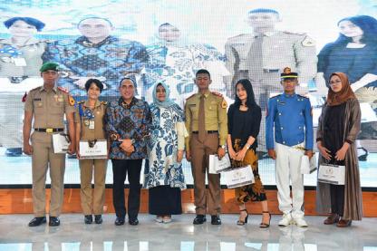 Malam Akrab Taruna/Taruni Korps Medan, Gubernur Edy Semangati Raih Bintang Tiga Seperti Dirinya