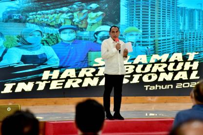 Serikat Buruh di Sumut Siap Dukung Keputusan Gubernur tentang Penetapan UMP