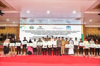  Distribusikan Zakat, Infak dan Sedekah Pemprov Triwulan IV, Edy Rahmayadi Harap Ada Peningkatan Signifikan Tahun Depan