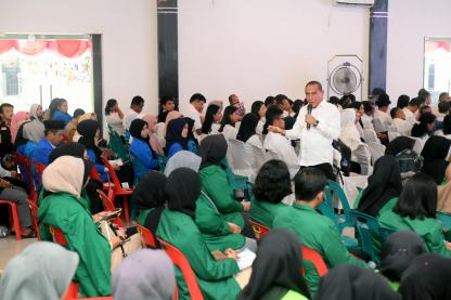 Beri Kuliah Umum ke Mahasiswa di Sibolga, Edy Rahmayadi Harap Anak Muda Tidak Terbelenggu Pola Pikir Lama