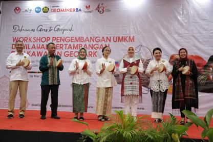 Jadi Peluang Ekonomi untuk Sumut, UMKM di Kawasan Geopark Dibekali Pelatihan