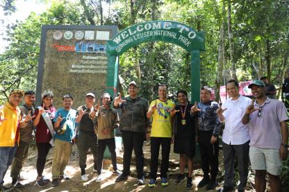 Ijeck Temani Menpora Dito Jajal Trek BLOT, Ketemu Si Alang