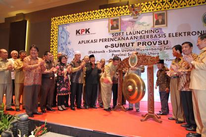 Gubsu Melakukan Soft Launching E - Sumut 