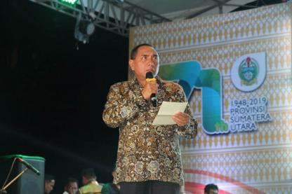 Peringatan HUT ke-71 Provinsi Sumatera Utara.