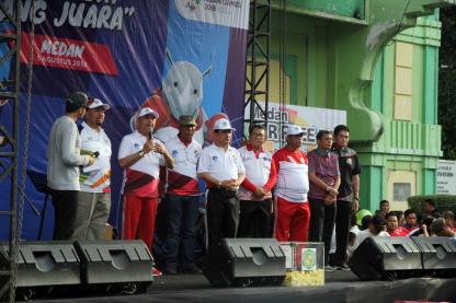 Asian Games 2018, Pemprovsu Dan Pemko Medan Selenggarakan Car Free Day dan Pesta Rakyat