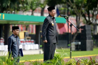 Peringatan Harkitnas, Gubsu Jadi Irup Upacara