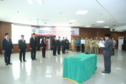 Sekda Provsu Melantik Anggota KPID Provsu Tahun 2016