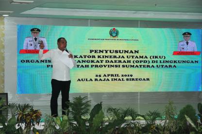 Gubernur Targetkan Pemprov Sumut Raih Predikat A AKIP