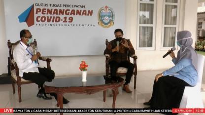 TALKSHOW KETERSEDIAAN PANGAN UNTUK RAMADHAN SELAMA PANDEMI COVID-19 / 22 APRIL 2020