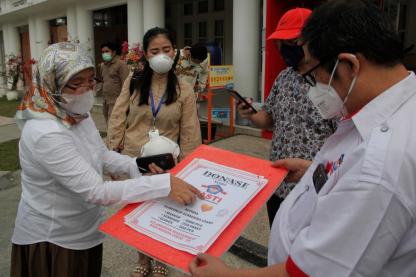 PASTI Serahkan Bantuan ke Gugus Tugas Penanganan Covid 19 Sumut