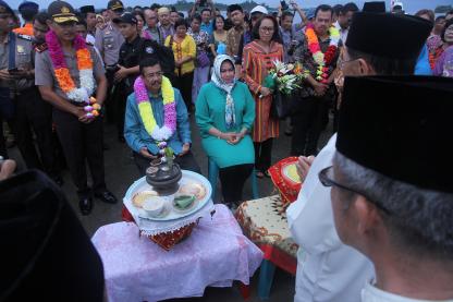 Kunjungan Gubsu ke Pulau Telo